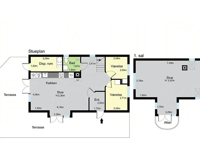 In The Middle Of Nature With Sea View * Spodsbjerg
